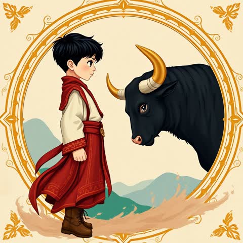Boğaç Han hikâyesinin kapağı
